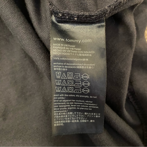 TOMMY HILFIGER - Short Sleeve Logo T-Shirt - Size M - Picture 5 of 8